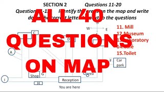 IELTS Listening maps diagrams practice test [upl. by Chitkara]