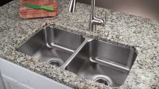 Howto Install a Stainless Steel Undermount Kitchen Sink  Moen Installation [upl. by Irelav]