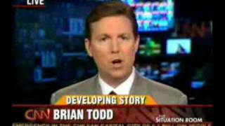 Reptilian Shapeshifter Brian Todd CNN Reporter [upl. by Kluge415]