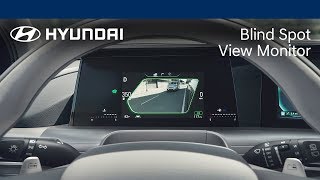 How Blind Spot View Monitor Works  Hyundai [upl. by Ruthven]