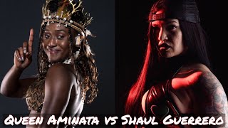 Queen Aminata vs Shaul Guerrero GCW [upl. by Tonjes665]