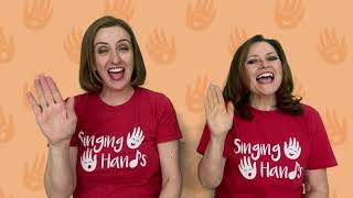 Makaton  HELLO TEACHERS HELLO FRIENDS  Singing Hands [upl. by Sito]