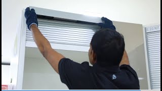 Hafele Easy Line Roller Shutter Installation [upl. by Aidas]