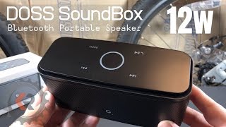 Doss SoundBox Portable Bluetooth Speaker  HD Audio and Bass [upl. by Neelloj]