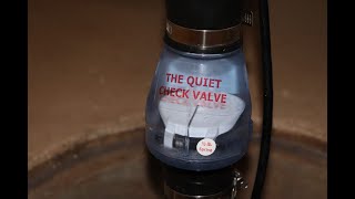 Zoeller Quiet Check Valve [upl. by Ronnie]