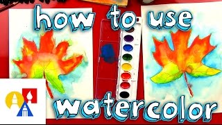 How To Paint With Watercolor for kids [upl. by Wicks]