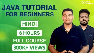 Java Tutorial in Hindi  Master Java in 6 Hours  Java programming for Beginners  Great Learning [upl. by Nepets66]