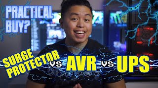 Surge Protector vs AVR vs UPS  What to practically buy [upl. by Naed]