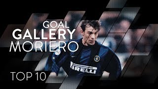 FRANCESCO MORIERO  INTER TOP 10 GOALS  Goal Gallery 🇮🇹🖤💙 [upl. by Akir]