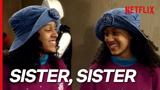 Sister Sister First Ever Scene  Tia Meets Tamera At The Mall [upl. by Cicely]