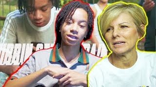 Mom REACTS to YBN Nahmir quotRubbin Off The Paintquot SHE GETS MAD [upl. by Ekard690]